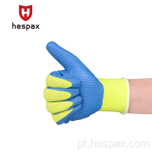 Hespax Comfort Protect Glove Anti-Slip Latex Rubber